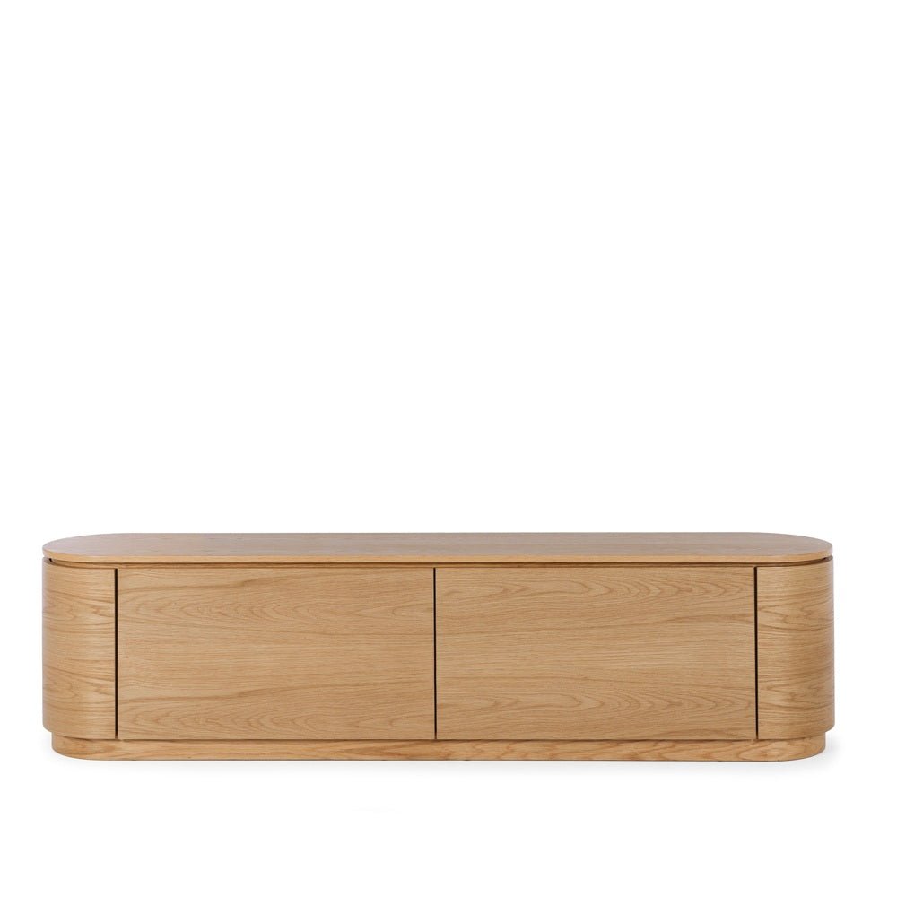 Akita TV Unit - Oak - 1800w - Paulas Home & Living