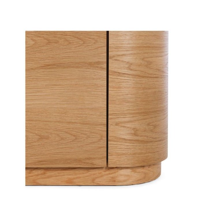 Akita TV Unit - Oak - 1800w - Paulas Home & Living