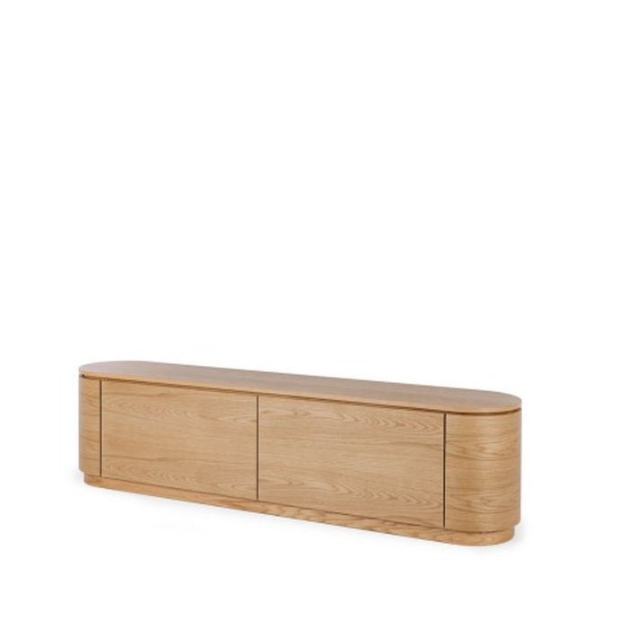 Akita TV Unit - Oak - 1800w - Paulas Home & Living