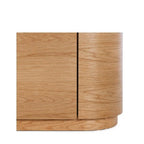 Akita TV Unit - Travertine Top & Oak - 1800w - Paulas Home & Living