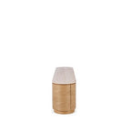 Akita TV Unit - Travertine Top & Oak - 1800w - Paulas Home & Living