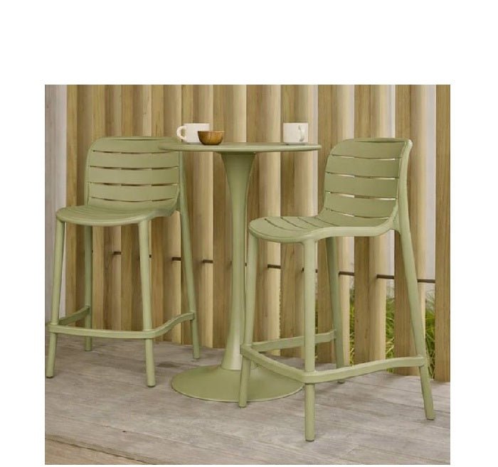 Alfresco Aperol Outdoor Barstool, Bar Table and/or Suite