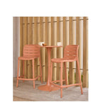 Alfresco Aperol Outdoor Barstool, Bar Table and/or Suite