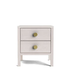 Andes 2 Drawer bedside - Ash - Paulas Home & Living
