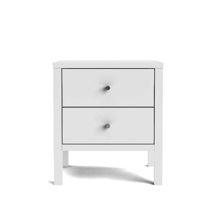 Andes 2 Drawer bedside - Pine - Paulas Home & Living