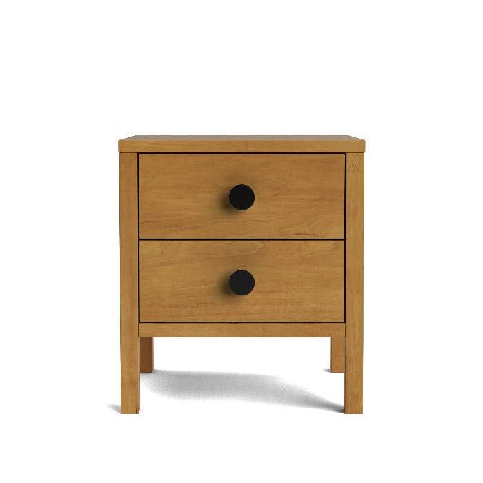 Andes 2 Drawer bedside - Pine - Paulas Home & Living