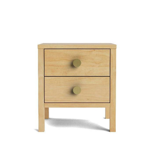 Andes 2 Drawer bedside - Pine - Paulas Home & Living