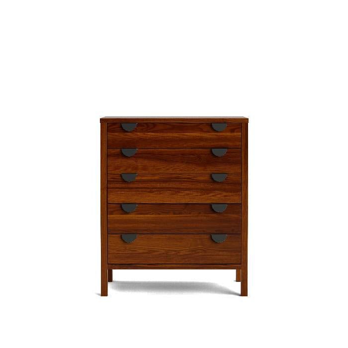 Andes 5 Drawer Tallboy - Ash - Paulas Home & Living