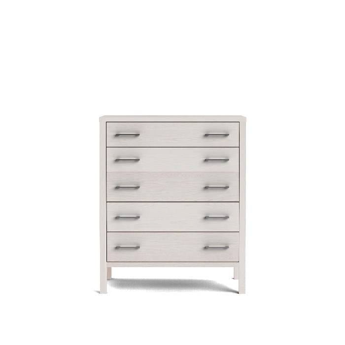 Andes 5 Drawer Tallboy - Ash - Paulas Home & Living