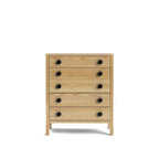 Andes 5 Drawer Tallboy - Ash - Paulas Home & Living