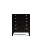Andes 5 Drawer Tallboy - Ash - Paulas Home & Living