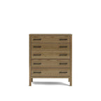 Andes 5 Drawer Tallboy - Ash - Paulas Home & Living
