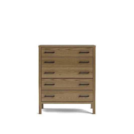 Andes 5 Drawer Tallboy - Ash - Paulas Home & Living