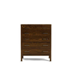 Andes 5 Drawer Tallboy - Ash - Paulas Home & Living