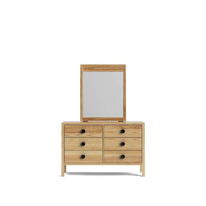 Andes 6 Drawer Dresser - Ash - Paulas Home & Living