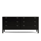Andes 6 Drawer Lowboy Wide - Ash - Paulas Home & Living