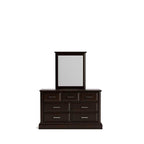 Asher Dresser and Mirror 7 Drawer - Paulas Home & Living