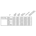 Asher Slatframe - High Foot - Double to Super King - Paulas Home & Living