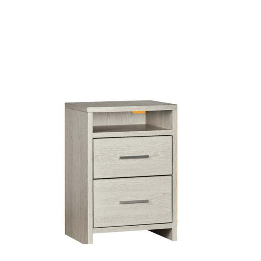 Atlas Bedside 2 Drawer (Tall 680w) - Paulas Home & Living