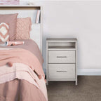 Atlas Bedside 2 Drawer (Tall 680w) - Paulas Home & Living
