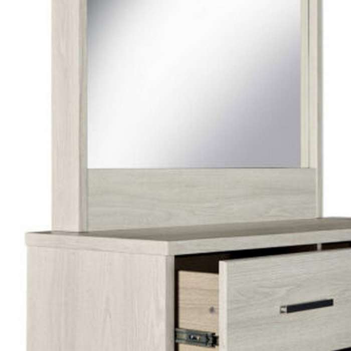 Atlas Dresser & Mirror 4 Drawer - Paulas Home & Living