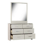 Atlas Dresser & Mirror 6 Drawer - Paulas Home & Living