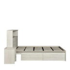 Atlas Slatframe Bed with Storage Headboard - King Single - Paulas Home & Living