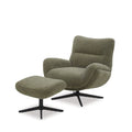 Aurora Swivel Chair with Footstool - Relax in Style - Paulas Home & Living