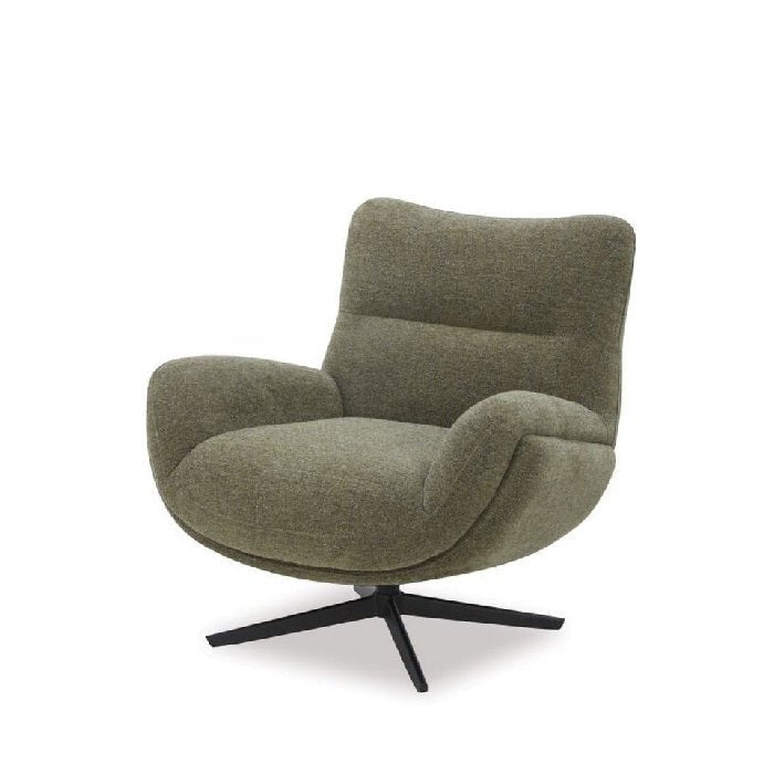 Aurora Swivel Chair with Footstool - Relax in Style - Paulas Home & Living