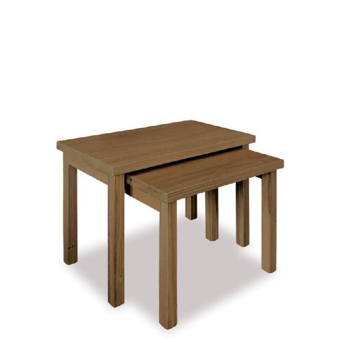 Avondale Nest of 2 Tables - Oak - Paulas Home & Living