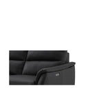 Bailey 4 Seater Power Leather Reclining Sofa & Chaise