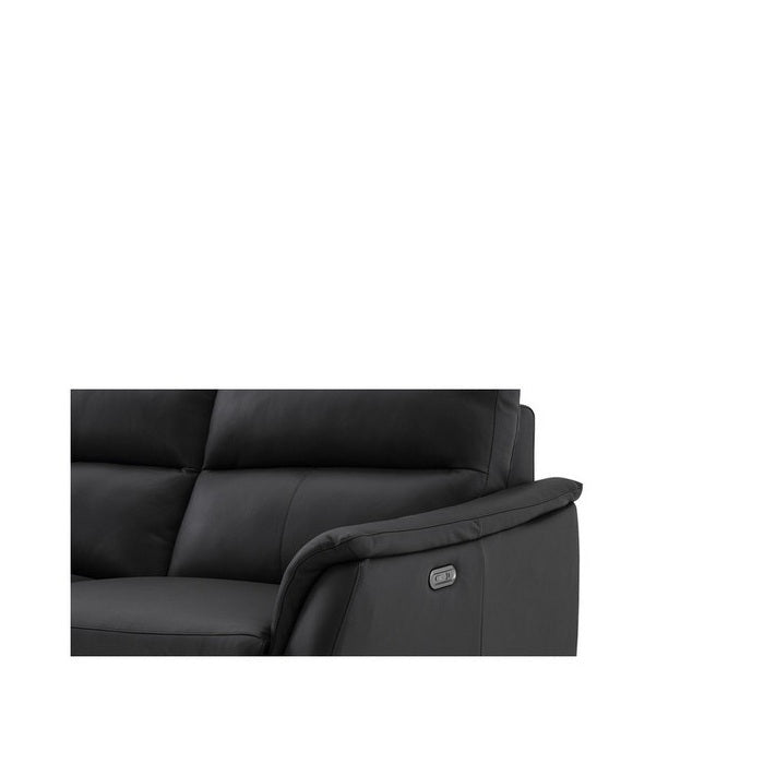 Bailey 4 Seater Power Leather Reclining Sofa & Chaise