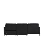 Bailey 4 Seater Power Leather Reclining Sofa & Chaise