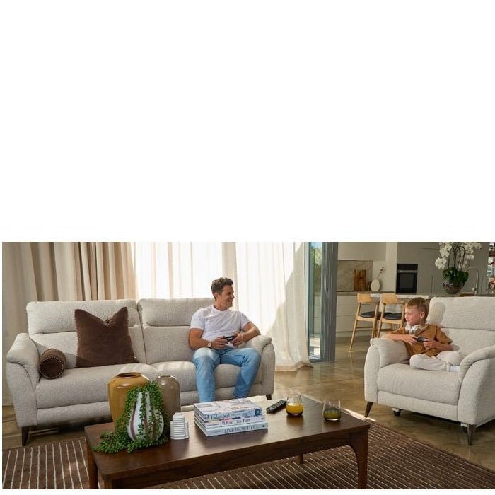 Bailey Power Recliner in Fabric - Paulas Home & Living