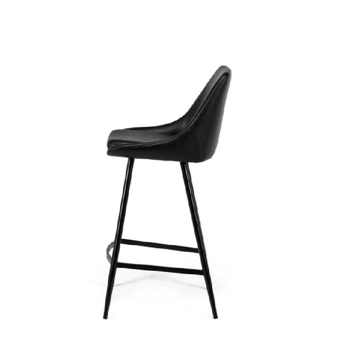 Bari Barstool - Black - Paulas Home & Living