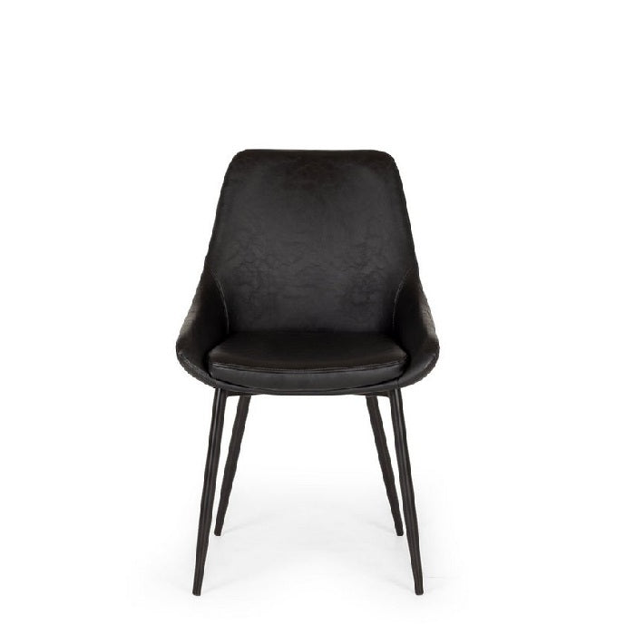 Bari Dining Chair - Black - Paulas Home & Living