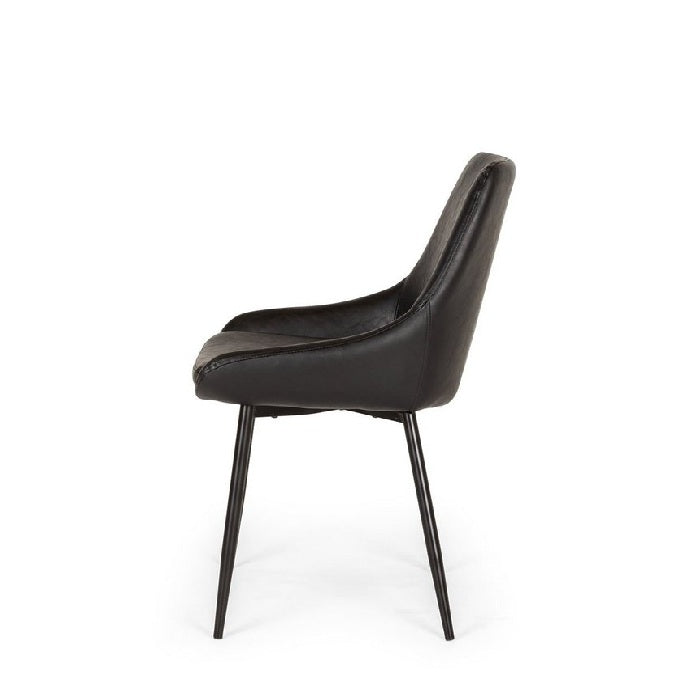 Bari Dining Chair - Black - Paulas Home & Living