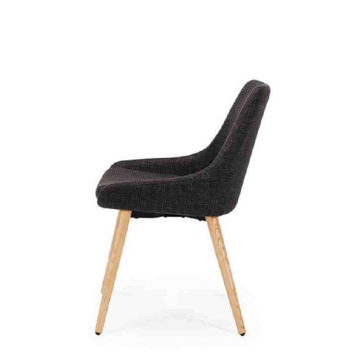 Bari Dining Chair - Dark Grey - Paulas Home & Living