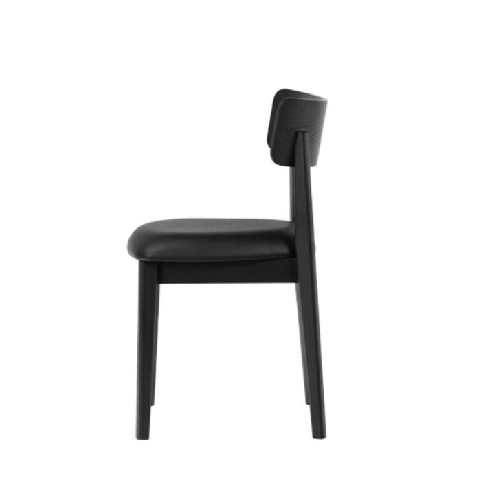 Baxter Dining Chair in Black Oak - Paulas Home & Living