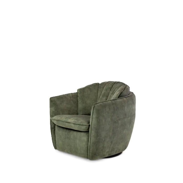 Beverley Swivel Chair - Fabric and Leather options - Paulas Home & Living