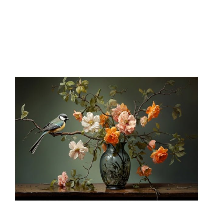 Birdsong in Bloom Perspex Art 1200x800 - NEW