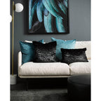 Black Panther Cushion (Faux Fur) - Paulas Home & Living
