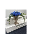 Blue Hydrangea - Artificial Floral Arrangement & Vase - Paulas Home & Living