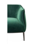 Bonbon Accent Chair - Forest Green or Copper Velvet - Paulas Home & Living