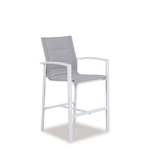 Boston Outdoor Barstool - White - Paulas Home & Living