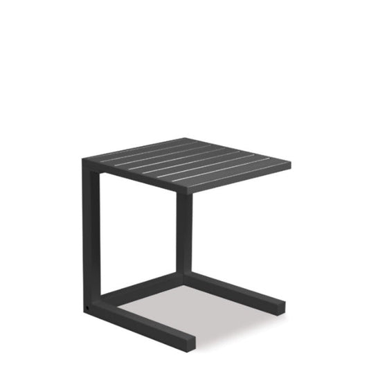 Boston Outdoor Table 450 Square - Gunmetal Grey - Paulas Home & Living