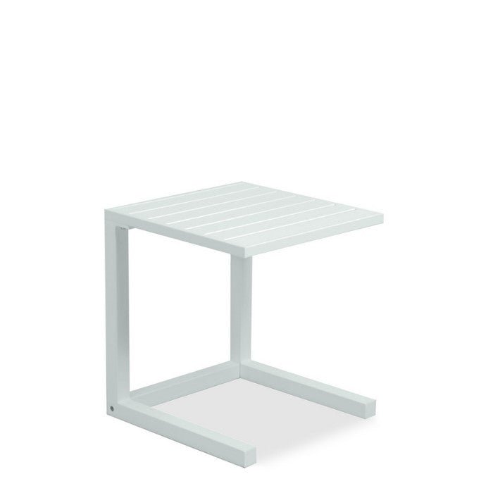 Boston Outdoor Table 450 Square - White - Paulas Home & Living