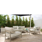 Breeze Outdoor Lounge Suite (4 Pce) - Paulas Home & Living