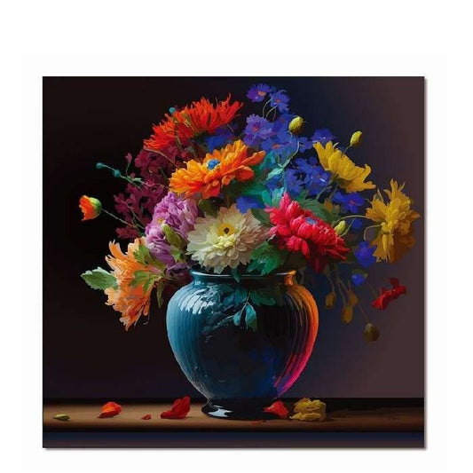 Bright Floral 1000sq Perspex Wall Art - Paulas Home & Living