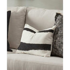 Brooks Black Cushion (Cotton) - Paulas Home & Living